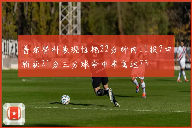 普尔替补表现惊艳22分钟内11投7中斩获21分三分球命中率高达75
